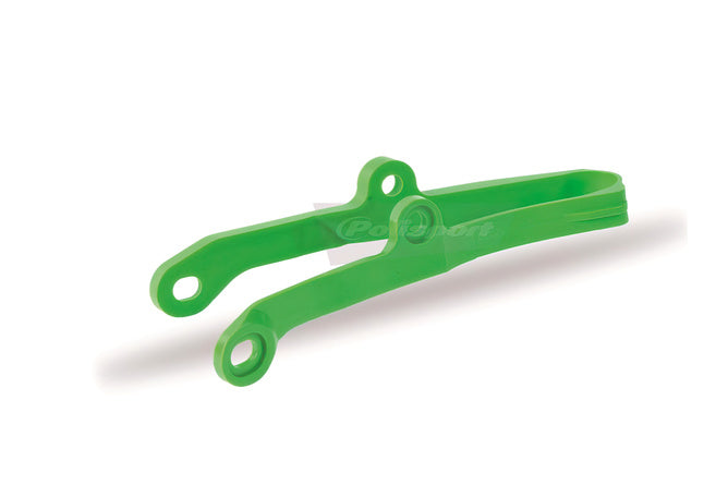 Swingarm Slider Polisport grön Kawasaki KXF 450