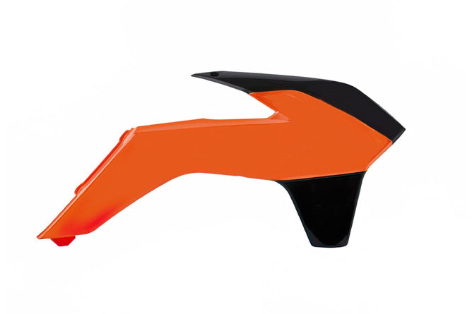 Sido-paneler fram Polisport KTM 85 SX 13-17 orange / svart