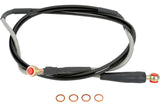 Brake Hose front braided steel Moose Racing KX 125 / 250