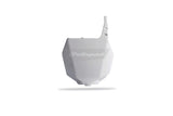 Number Plate front Polisport RM 125-250 01-08 white