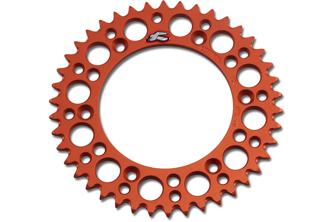 Bakdrev Renthal 520 Z.42 Ultra Light självrengörande orange KTM / Husqvarna / GasGas