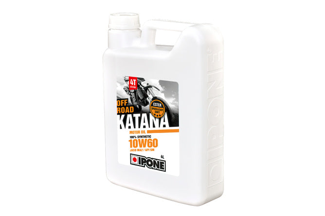 4-Taktsolja 10W60 Ipone Katana Off Road 100% syntetisk 4L