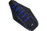 Seat Cover ribbed Moose Racing YZF 250 / 450 black / blue 2003-2005