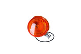 Indicator front 80mm orange w/ chrome cap Simson