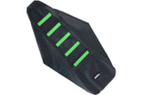 Seat Cover ribbed Moose Racing KX 125 / 250 black / green