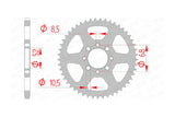 Rear Sprocket Afam steel 32 teeth KLX 110
