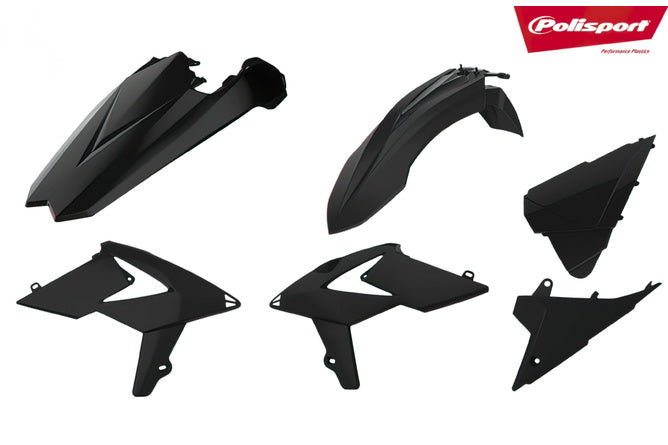 Plastkit Polisport svart Beta RR 2018-2019