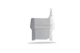 Number Plate front Polisport CR 125-250 04-07 white