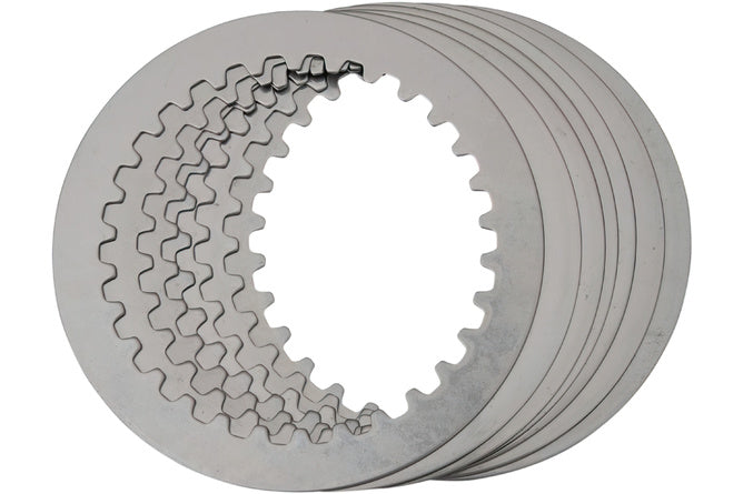 Clutchskivor platta / stål Hinson YZ 250 / YZF 450 (7 plattor)