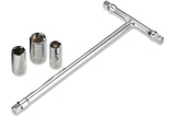 Socket Wrench T-handle 3 sockets