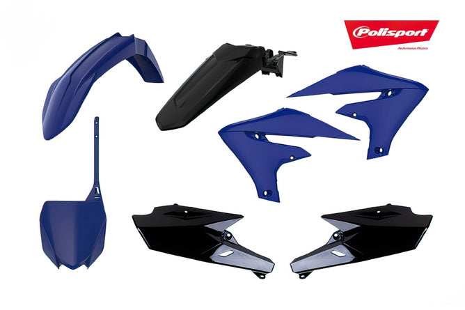 Fairing Kit Polisport blå / svart Yamaha YZ250 / 450F