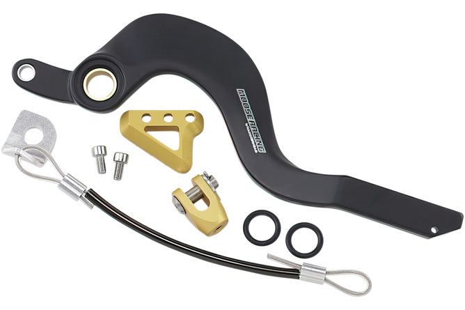 Bromspedal aluminium Moose Racing RM-Z 450 guld