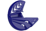 Brake Disc Guard front Polisport blue Yamaha YZ / YZF