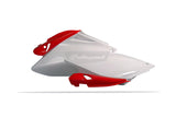 Side Panels Polisport original colour white / red Honda CRF 250 2006-2009