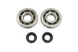 Crankshaft Bearings + Oil Seals C4 steel cage Peugeot Fox