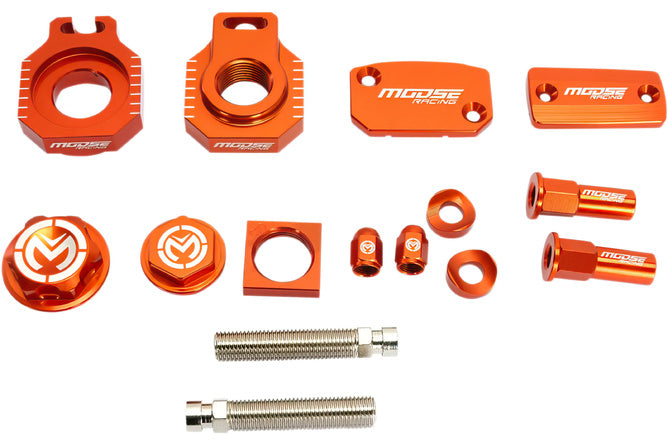 Custom Kit / Bling Kit CNC Moose Racing KTM EXC 250 / 300 orange 2009-2017