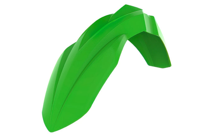 Framskärm Polisport grön Kawasaki KXF 450