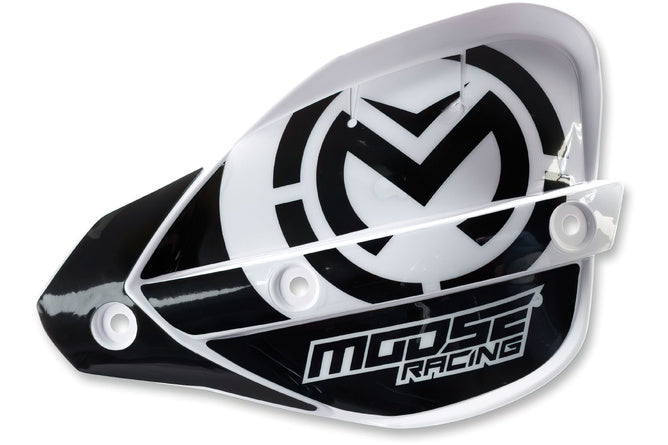 Plastsköld f. handguards Enduro vit