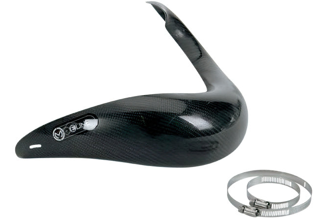 Avgasrörsskydd kolfiber 2-takt Moose Racing FMF SX / EXC 250