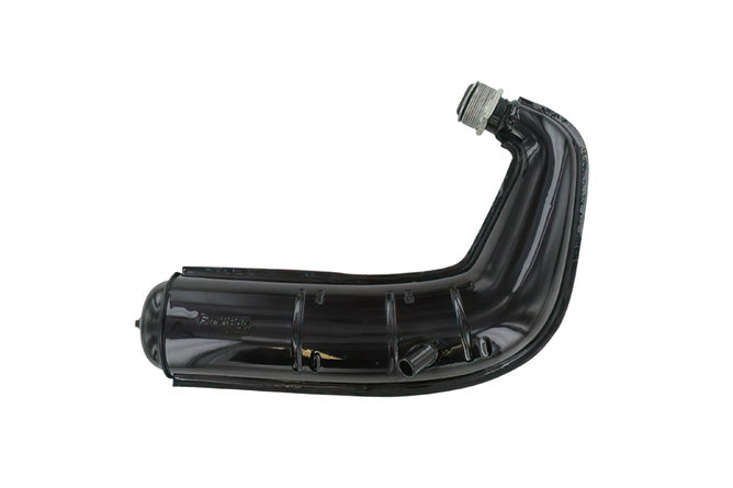 Avgassystem sidmonterad svart MBK 40 / 50 / 88 / 89
