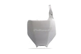 Number Plate front Polisport KX 125-250 KX F 03-08 white