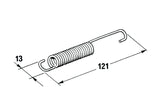 Spring main stand Buzzetti Puch Maxi L.123mm