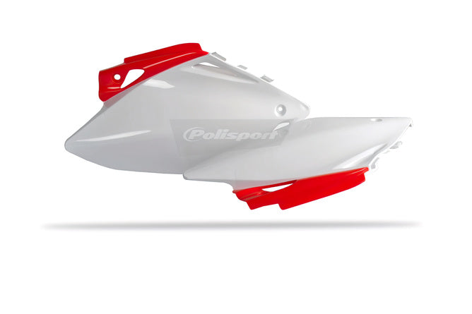 Sido paneler CRF 450 05-08 vit / röd