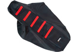 Seat Cover ribbed Moose Racing CR 80 / 85 black / red