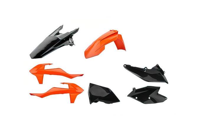 Plastkit Polisport orange / svart KTM SX / SX-F 2019-2022