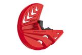 Brake Disc Guard + Fork Shoe Protectors Polisport red Beta RR