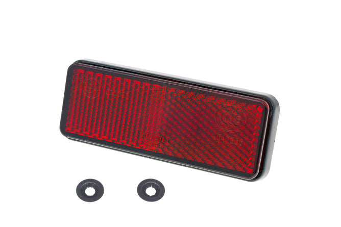 Reflektor bak vinkelröd