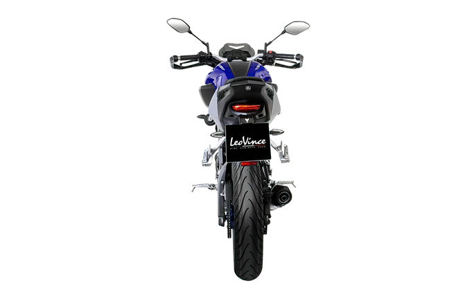 Avgas LeoVince LV One Evo rostfritt stål Yamaha 125 YZF 2017-'19