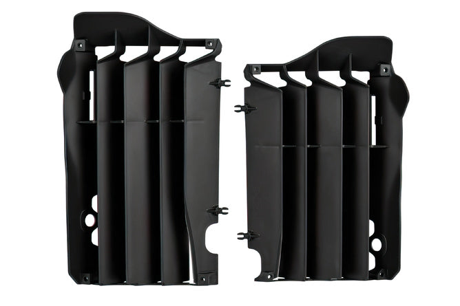 Radiator Covers Polisport svart Kawasaki KXF 250
