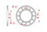 Rear Sprocket Afam steel self-cleaning 51 teeth Yamaha YZ / YZF