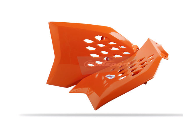 Sidopaneler fram Polisport originalfärg 11-15 orange KTM EXC / EXC-F SX 65