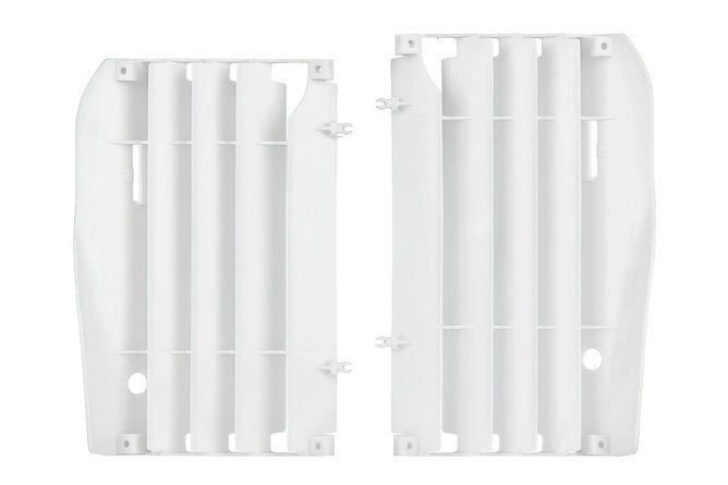 Radiator Skydd Polisport vit Honda CRF 250 2010-2013