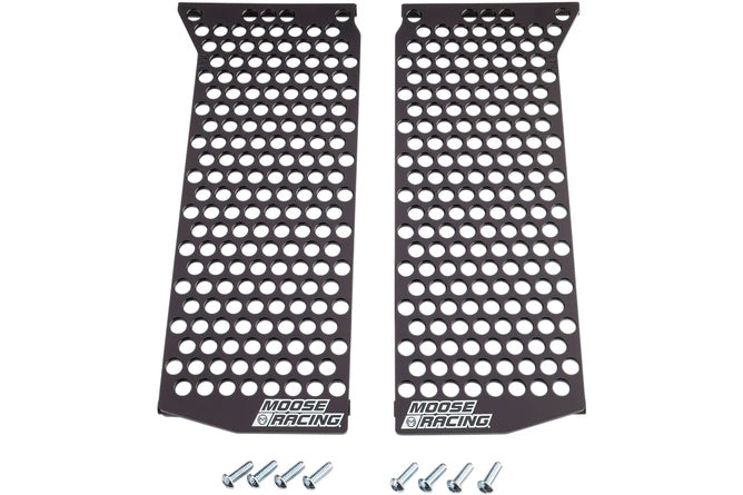 Radiator Skydd / Galler Alu Moose Racing KTM / Husqvarna / Beta Svart