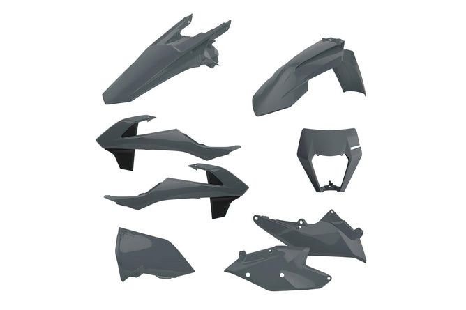 Fairing Kit Polisport Enduro grå Nardo KTM EXC / EXC-F