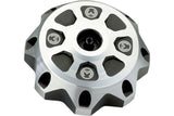 Fuel Cap aluminium Moose Racing KXF / RMZ silver / black