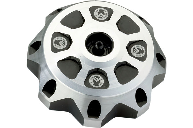 Bränsletanklock aluminium Moose Racing KX / YZ silver / black