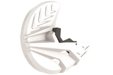 Brake Disc Guard front Polisport white Kawasaki KXF 250 / 450