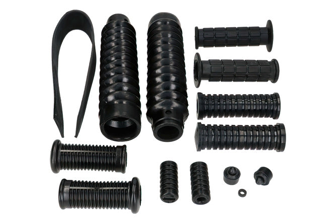 Gummikit ram / växelspak / kickstart / styre / gaffel 14-delar. Simson