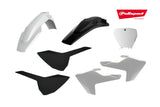 Fairing Kit Polisport white / black Husqvarna TC / FC