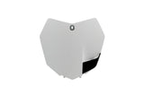 Number Plate front Polisport KTM 85 SX 13-17 white