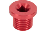 Oil Drain Screw magnetic Moose Racing red Husqvarna