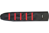Seat Cover ribbed Moose Racing CRF 250 black / red