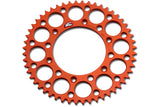 Rear Sprocket Renthal 520 Z.52 Ultra Light self-cleaning orange KTM / Husqvarna / GasGas
