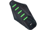 Seat Cover ribbed Moose Racing KXF 250 / 450 black / green 2006-2008