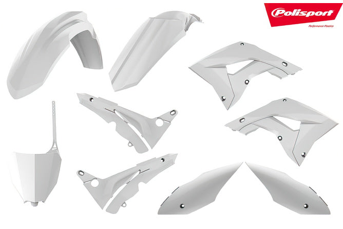 Fairing Kit Polisport vit Honda CR125 / 250R