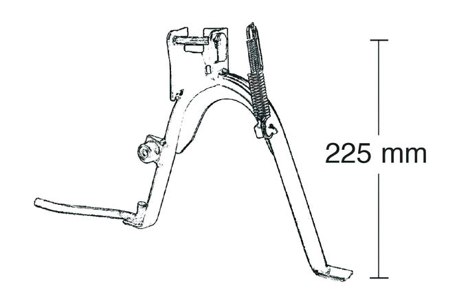 Huvudställ Buzzetti 225mm Yamaha Neos / Yamaha Jog RR